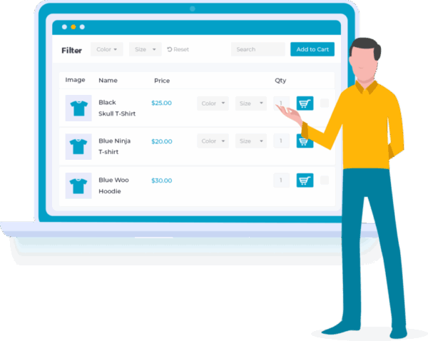 WooCommerce Product Tableの日本語翻訳ファイル