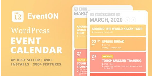 EventON - WordPress Event Calendar Pluginの日本語翻訳ファイル