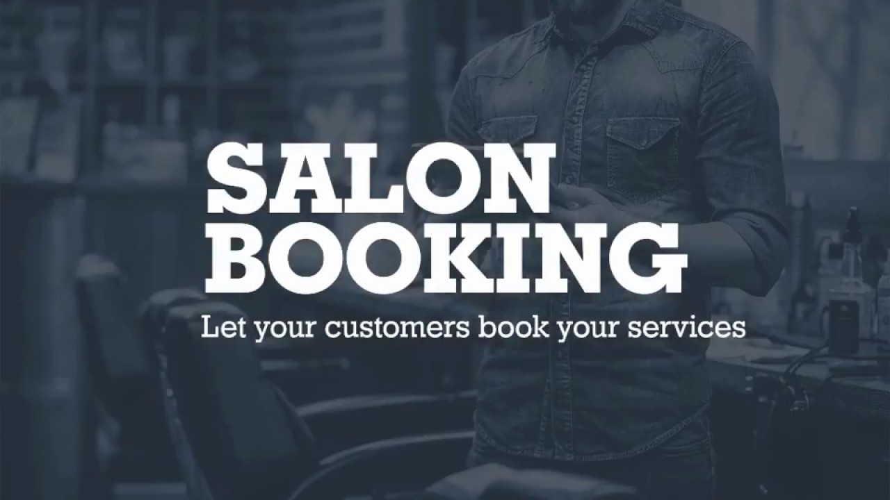 Salon booking system/お店の予約・決済システムに最適