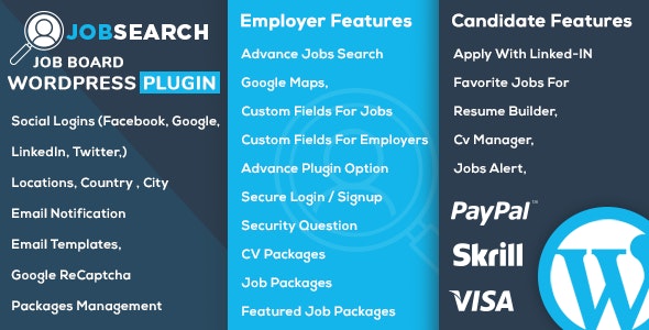 JobSearch WP/本格的な求人ポータルサイト