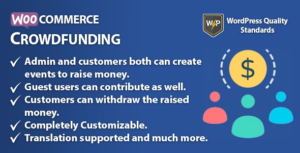 WooCommerce Crowdfundingの日本語翻訳ファイル