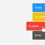 Floating Side Tab デザインされたバナー画像やボタンよりも