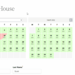 シンプルかゴージャスか/WP Booking System – Booking Calendar