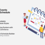 Events Schedule/イベント・クラス・レッスンを様々なレイアウトで表示する