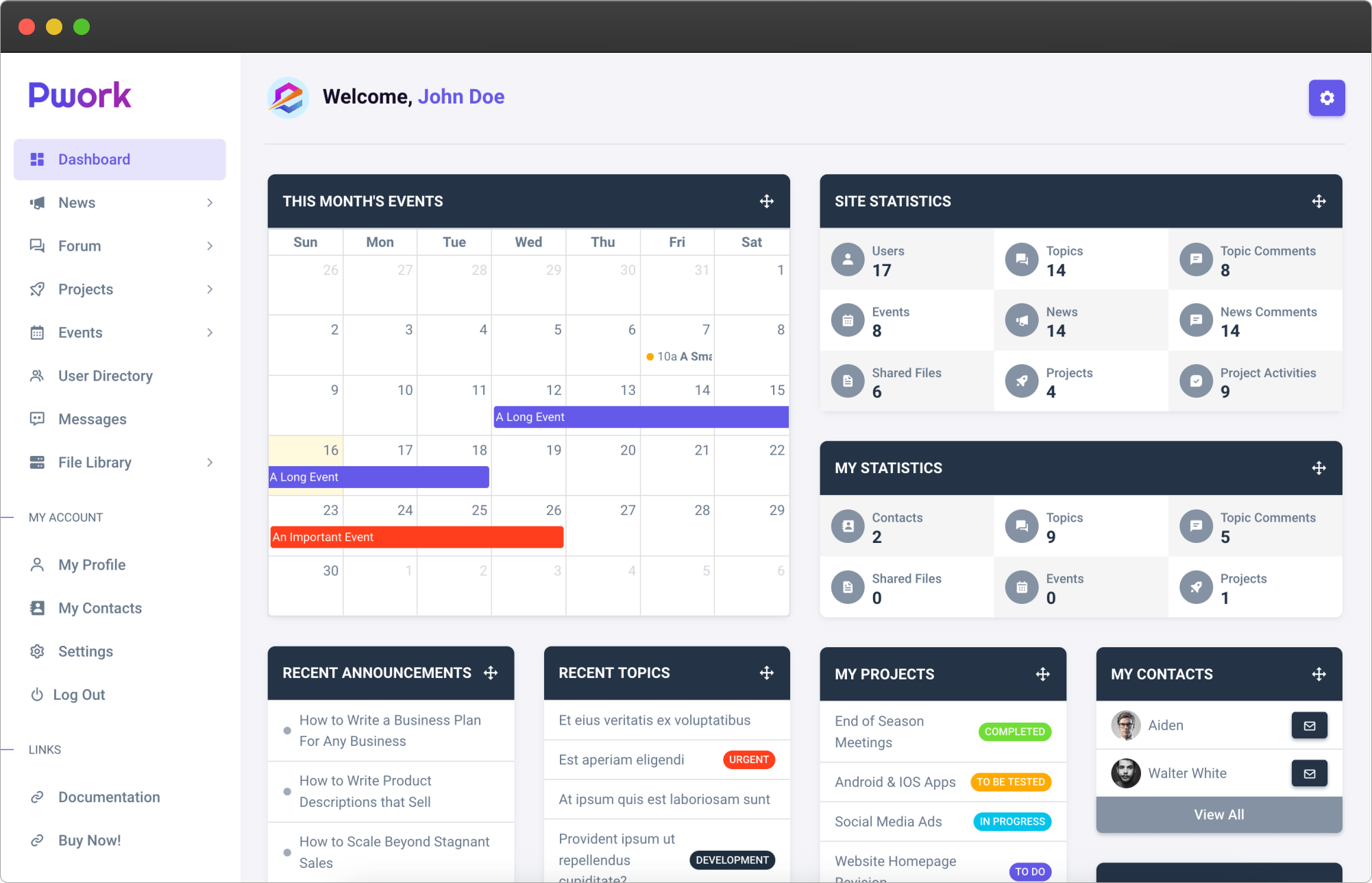 Pworkを使ったサービスを促進することは、私の目標、義務です。