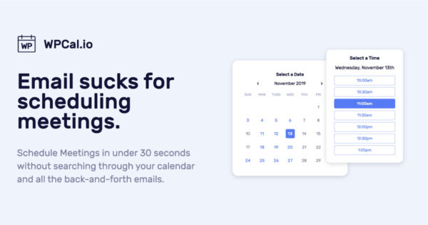 WPCal.io – Easy Meeting Scheduler